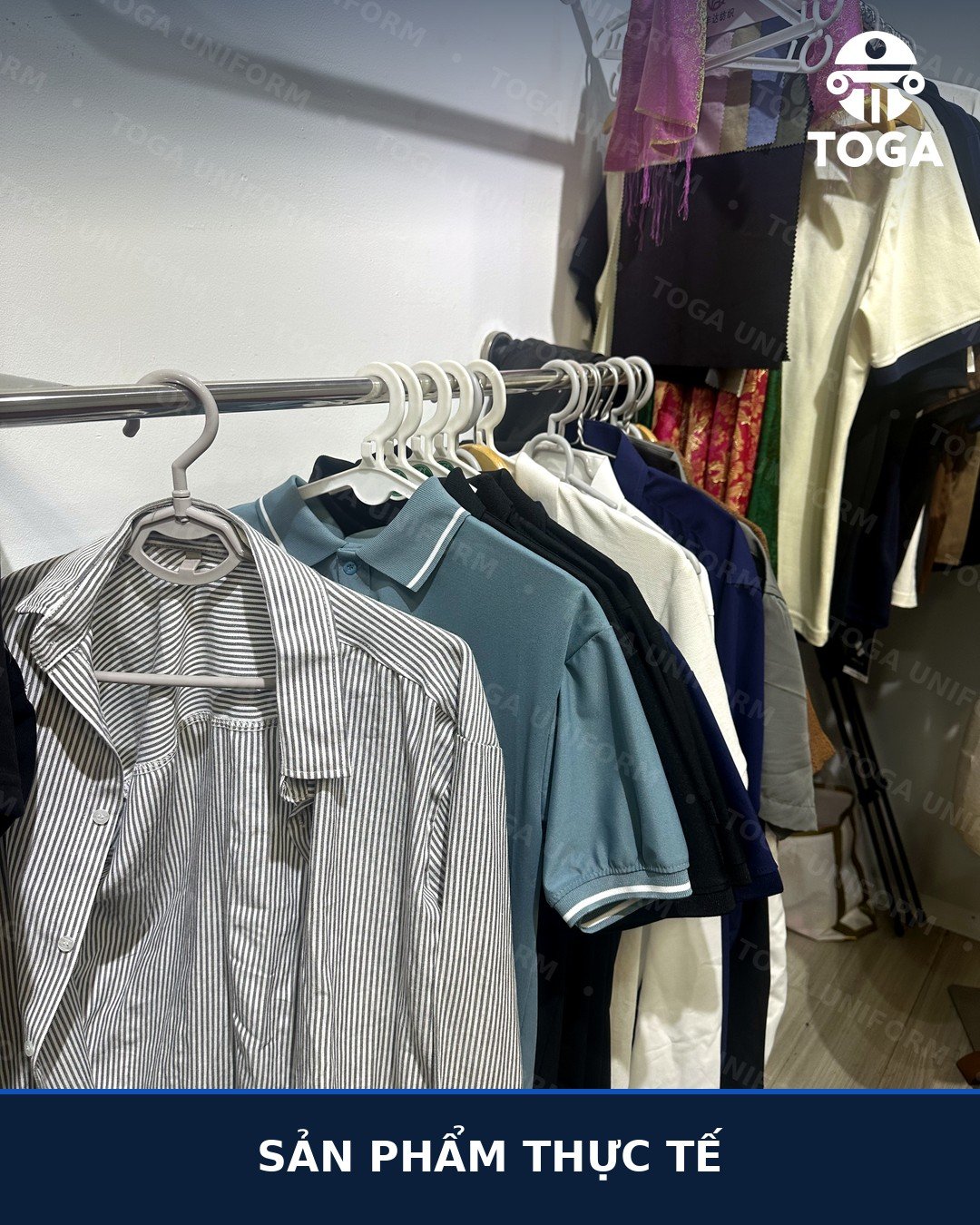 Hình ảnh thực tế xưởng may đồng phục TOGA tại TP.HCM